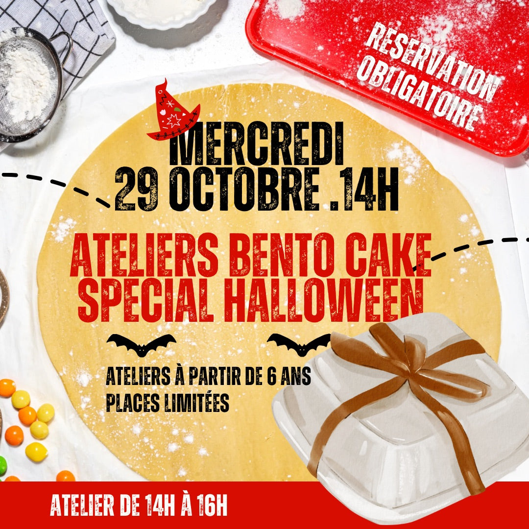 ATELIER BENTO CAKE HALLOWEEN !