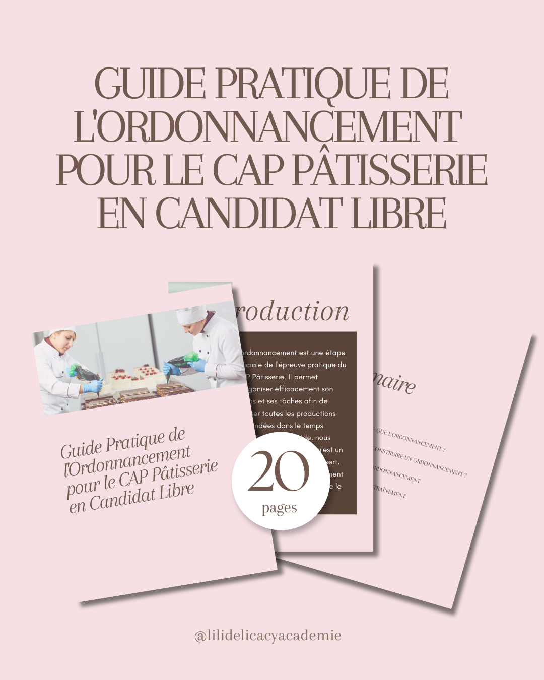 Le Guide Indispensable pour Réussir l’Ordonnancement du CAP Pâtisserie
