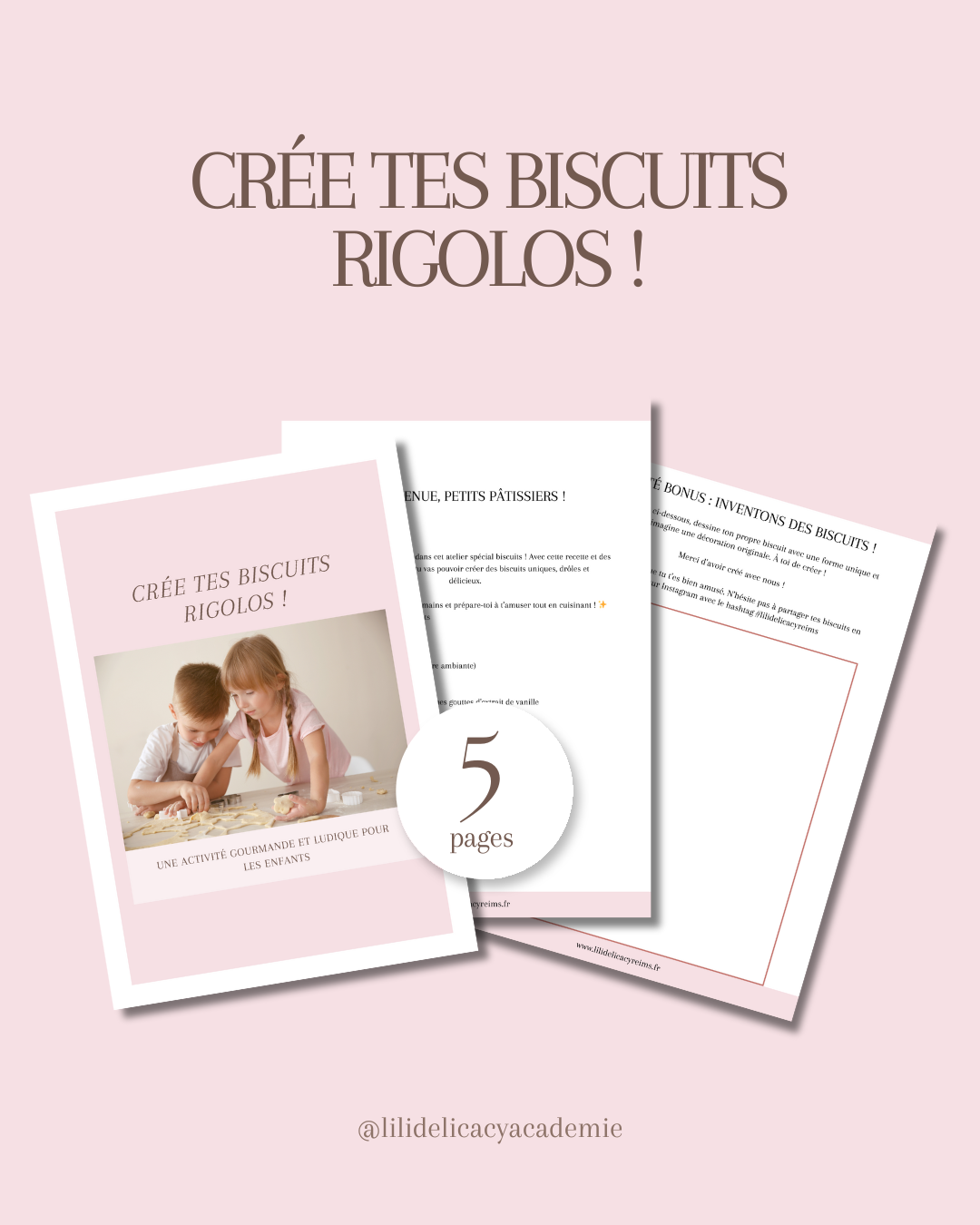 Crée Tes Biscuits Rigolos – Activité Gourmande et Ludique pour Enfants