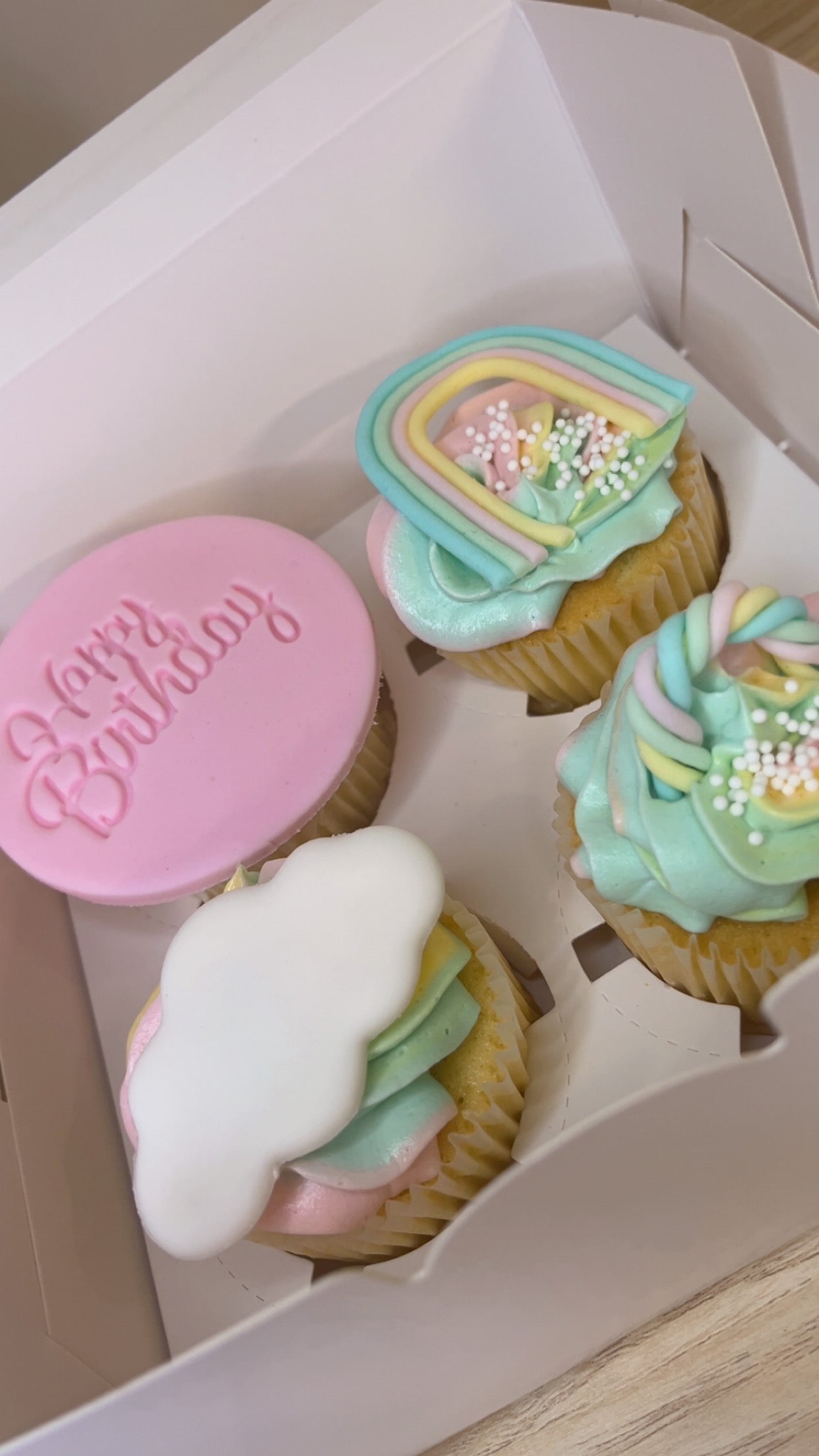 CUPCAKES PERSONNALISÉS